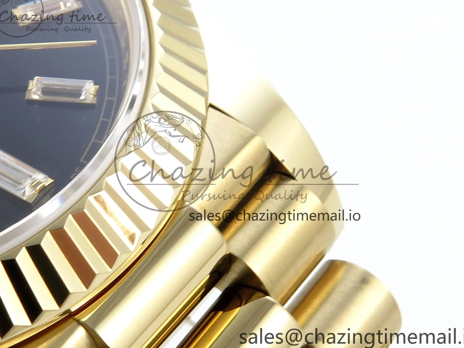 Good Copy Rolex Watches Weight) 1:1 Crystal Resilient Date Bracelet President Best Black Day 228238 Dial (Gain 40 Edition YG on 799 A2836 Noob 0116